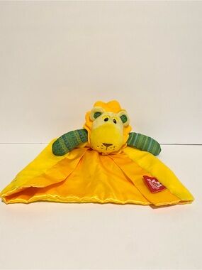 Wee Believers Lion Lovey I am Fearfully Wonderfully Made Yellow Plush Baby Toy